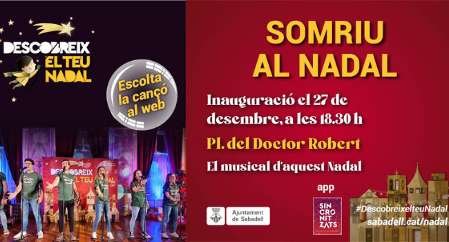 L’espectacle de música i dansa Somriu al Nadal s’estrena avui a la plaça del Doctor Robert