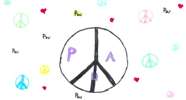 Alumnat de 4rt de primària participa en la campanya “Parla’m de pau”