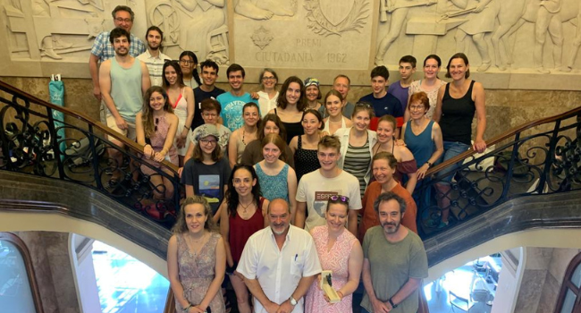 Alumnes de l’Escola de Música de Radolfzell visiten Sabadell en el context d’un intercanvi amb el Conservatori