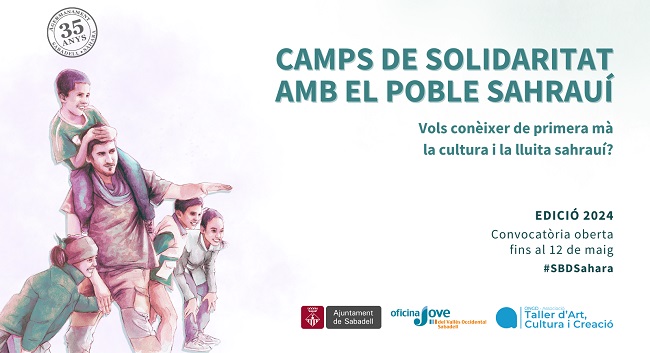 Nova edició dels camps de solidaritat de l'Agermanament de Sabadell amb el poble sahrauí 2024