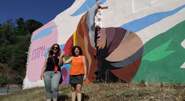 Sabadell presenta el nou grafit “No a l’homofòbia”