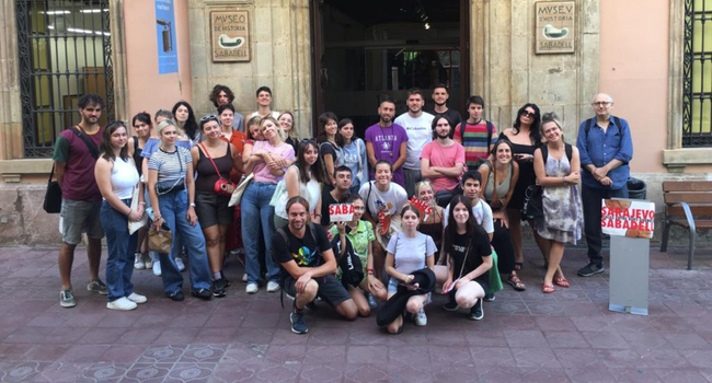 Activitat teatral conjunta entre joves de Sabadell i Sarajevo per reivindicar la no-violència