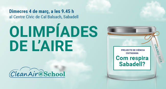 175 alumnes “mapifiquen” de forma col·laborativa la qualitat de l’aire de Sabadell