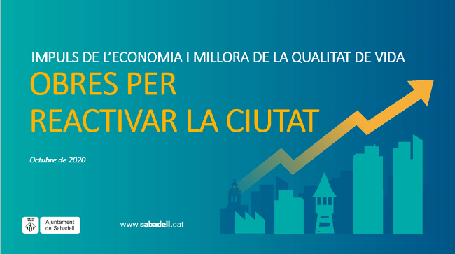 Sabadell invertirà més de 12,7 milions d’euros en 8 obres públiques per millorar la qualitat de vida de les persones i impulsar l’activitat econòmica 