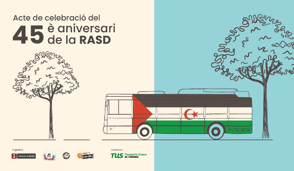 Els autobusos de Sabadell difondran l´Agermanament de Sabadell amb el poble sahrauí amb motiu del 45è aniversari de la proclamació de la República Àrab Sahrauí Democràtica