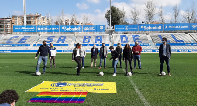 Sabadell celebra el Dia Internacional contra l’homofòbia a l’esport