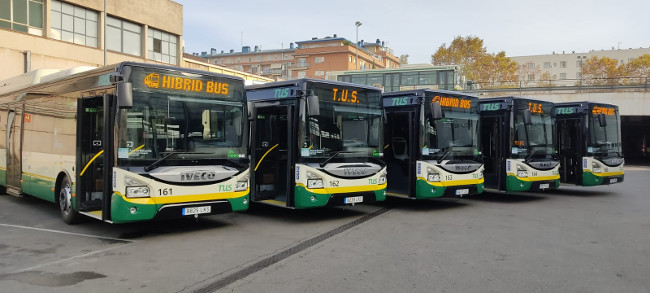 Sabadell incorpora 5 nous autobusos híbrids més
