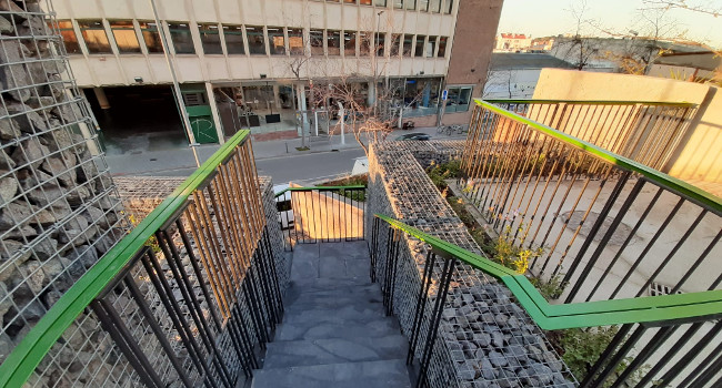 Les escales del carrer de Góngora ja estan acabades
