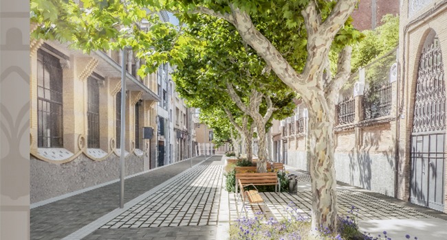 El carrer de la Indústria serà de prioritat per a vianants entre els carrers de Sant Joan i de Sant Llorenç