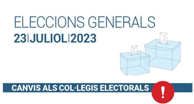 L’Ajuntament garantirà una correcta climatització dels col·legis electorals per a les eleccions generals