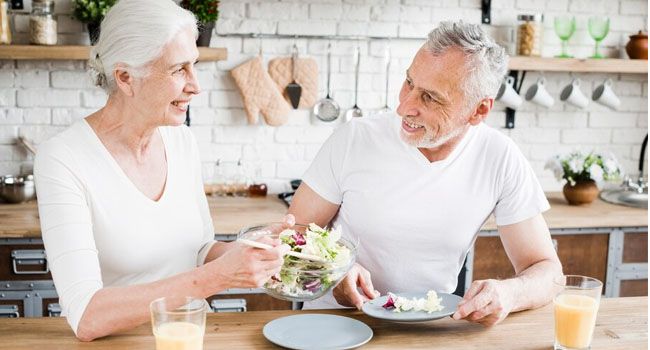 Alimentació i envelliment saludable