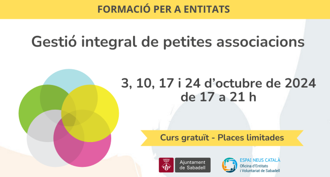Gestió integral de petites associacions