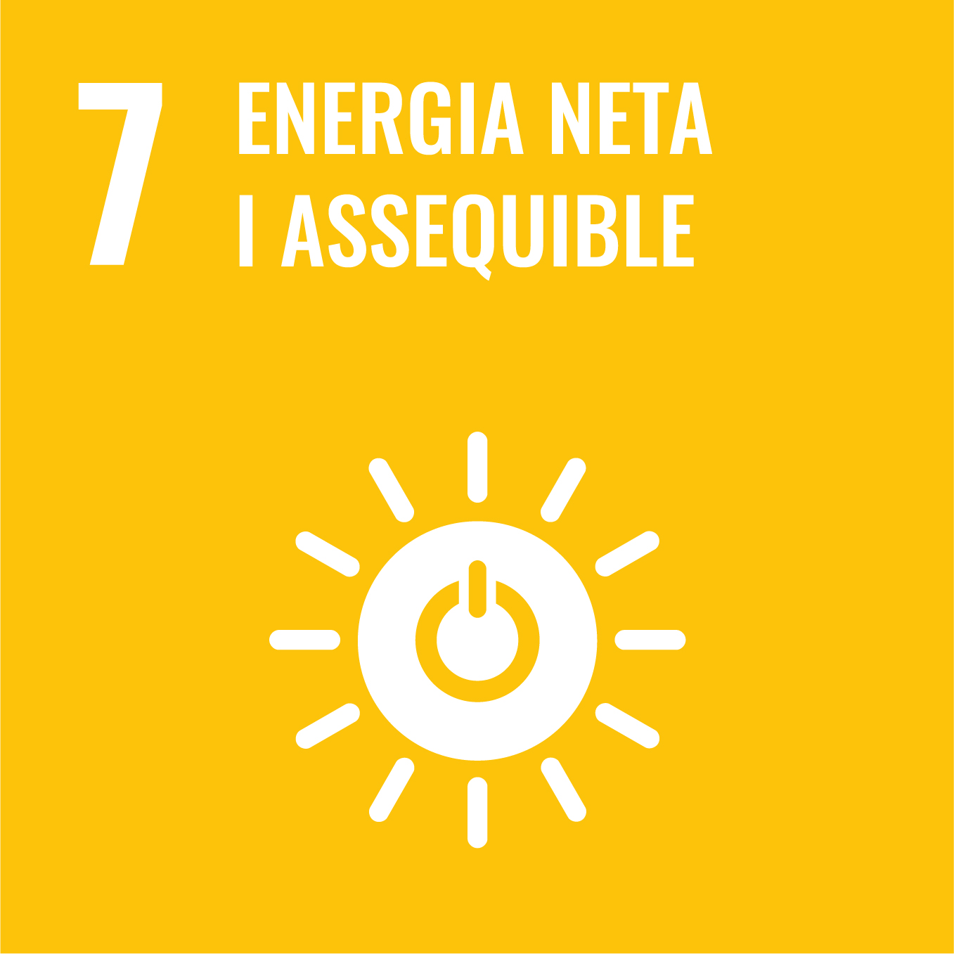 Garantir l’accés a una energia assequible, segura, sostenible i moderna per a tothom