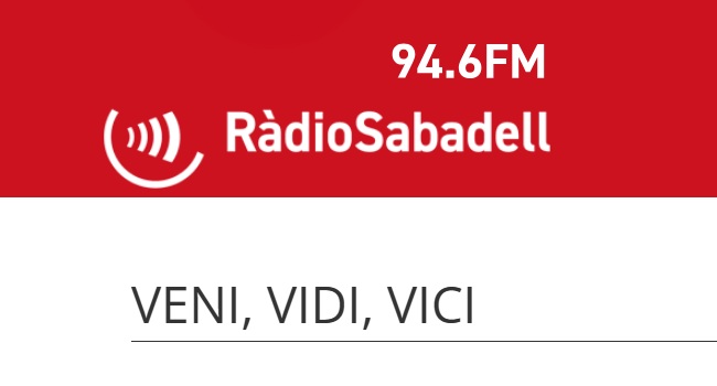 SECCIÓ VENI, VIDI, VICI DE RÀDIO SABADELL