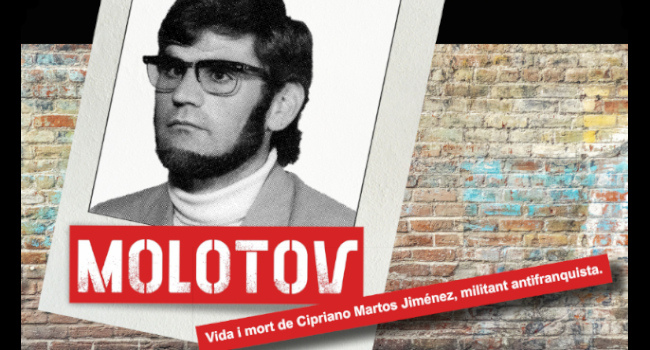 L’obra de teatre “Molotov” reviu la història del militant antifranquista Cipriano Martos