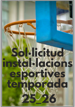SOL·LICITUD INSTAL·LACIONS ESPORTIVES TEMPORADA 25_26