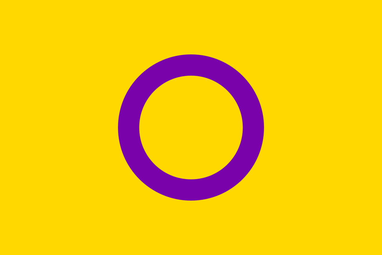 Intersex bandera