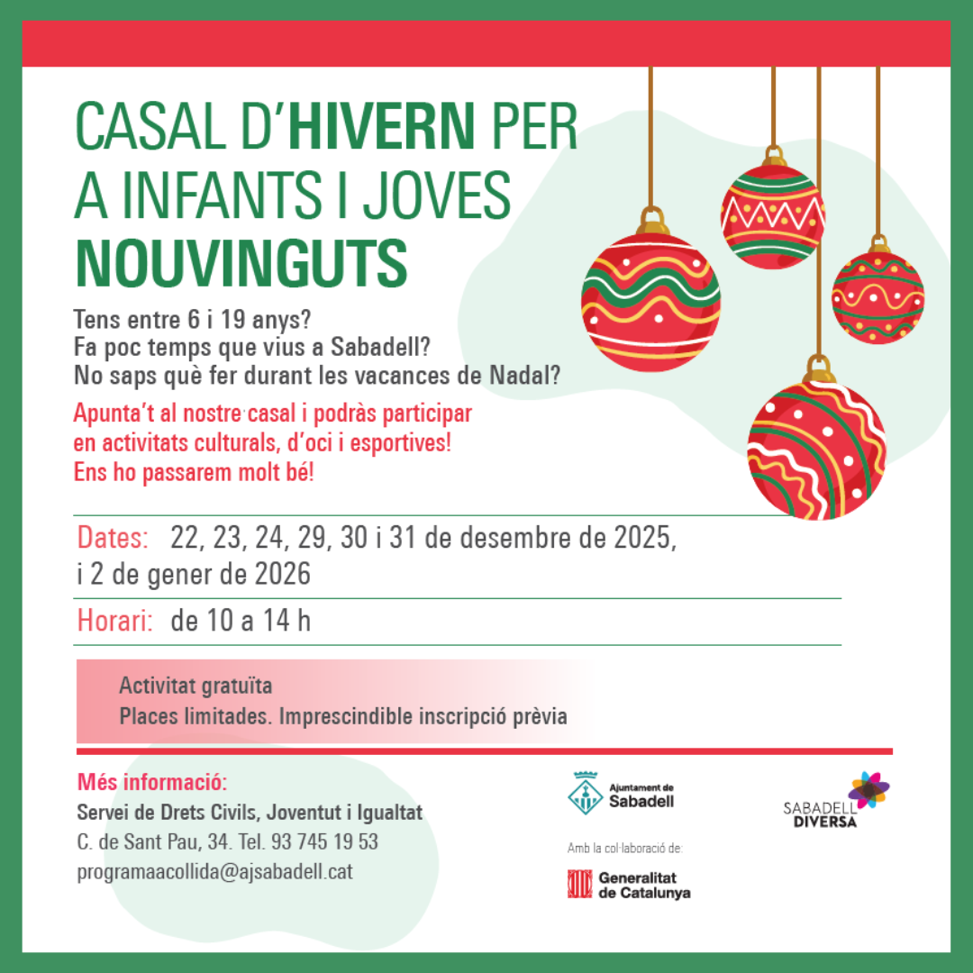 Casal d'hivern infants i joves