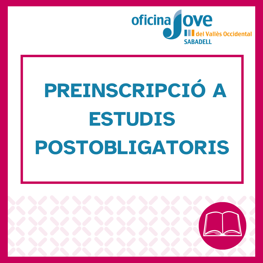 Preinscripció 2026-2027