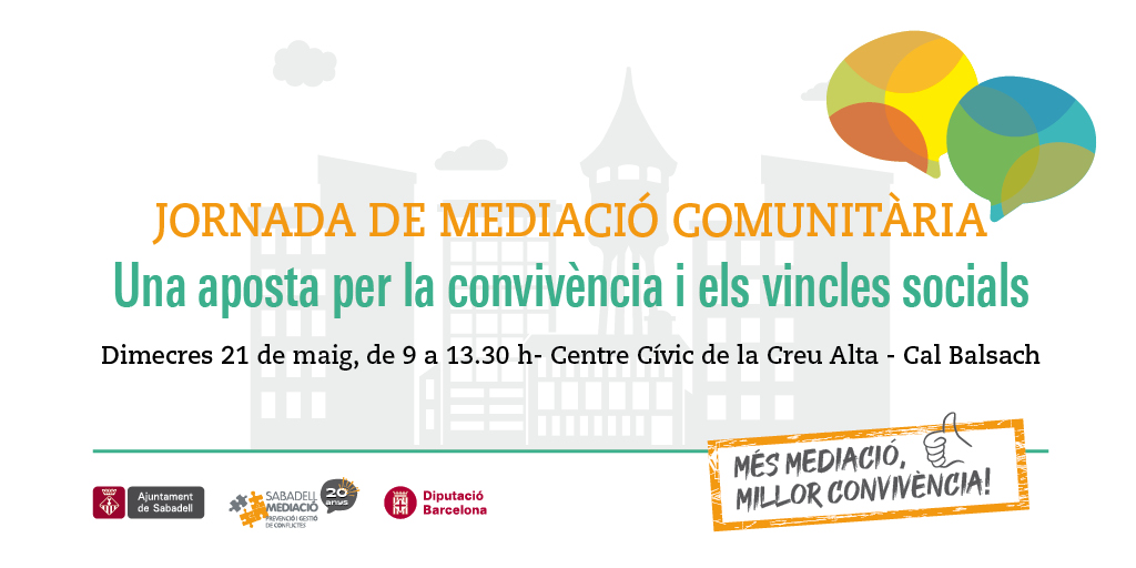Jornada de Mediació Comunitària