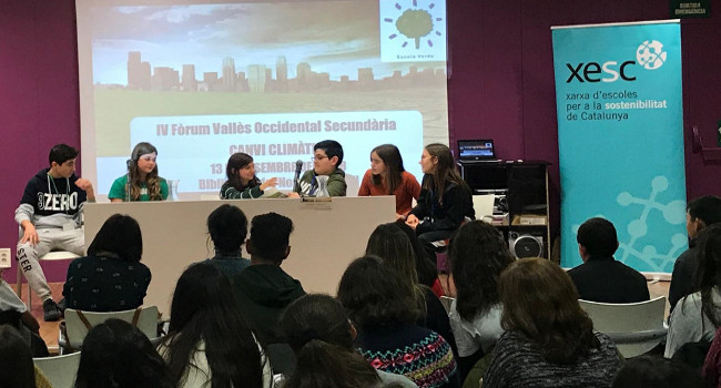 La 4a edició del Fòrum del Vallès Occidental de Secundària ha girat al voltant del canvi climàtic 