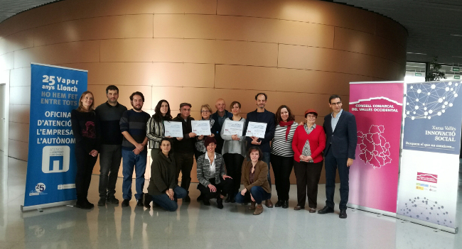 Els guanyadors del concurs “Idees Innovadores per a Reptes Socials”  tindran el suport del Centres d’Empreses municipals