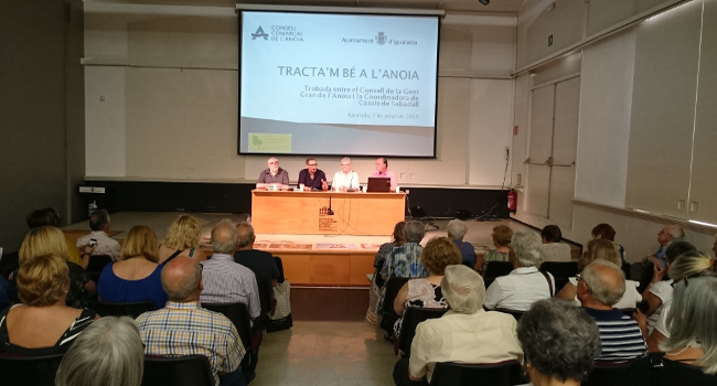 La Coordinadora de Casals de Gent Gran de Sabadell tanca el curs amb un intercanvi d’experiències a Igualada