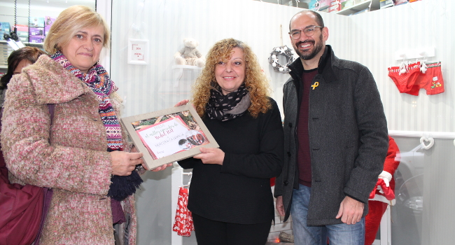La botiga Merceria Ca l’Amàlia guanya el premi al Millor Aparador de la ciutat concedit per l’Ajuntament de Sabadell 