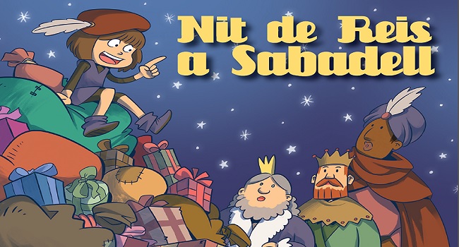 El conte “Nit de reis a Sabadell” arriba a la quarta edició amb noves il·lustracions, ara del col·lectiu El Huevo Eterno