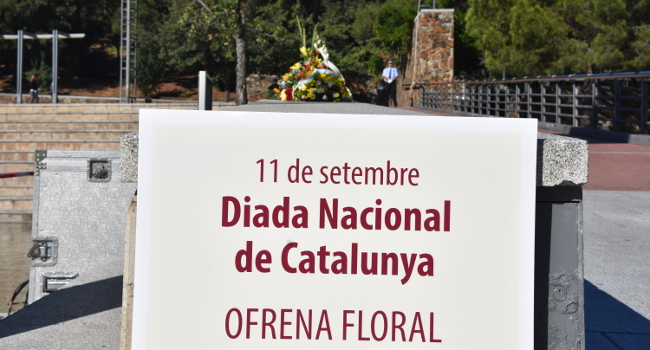 Acte institucional de la Diada Nacional de Catalunya, a l’avinguda de Macià