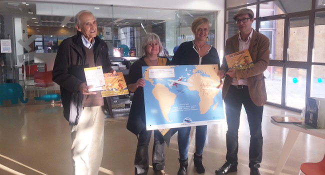 L’associació Raid Latécoère, dona 80 exemplars del llibre infantil “Léo, l’aviador” a les biblioteques i escoles de Sabadell