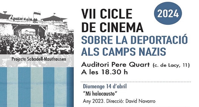 El film “Mi holocausto” es projecta aquest diumenge dins el VII Cicle de Cinema sobre la Deportació als Camps Nazis