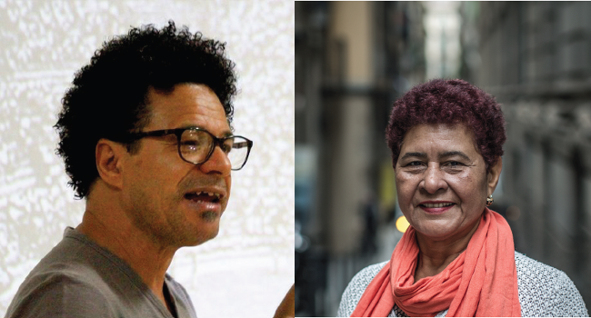 Visita de Sílvia Berrocal i Dimir Viana, reconeguts defensors dels drets humans