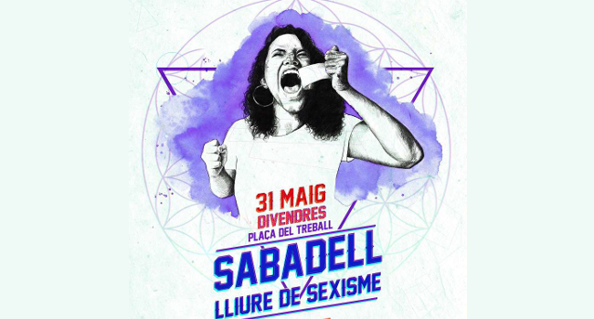 La jornada ‘Sabadell lliure de sexisme’ apel·larà al compromís de tothom per lluitar contra les violències masclistes