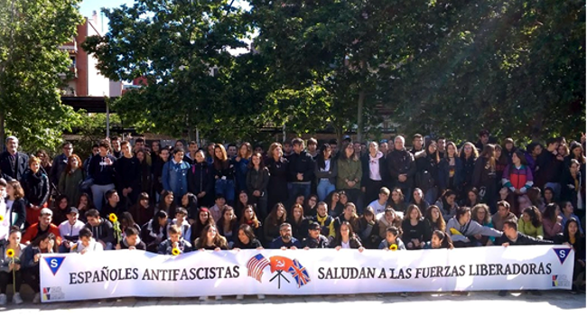 Participació d’alumnes de Sabadell a la Trobada de la Xarxa de Memòria i Prevenció del Feixisme, a Sant Boi 