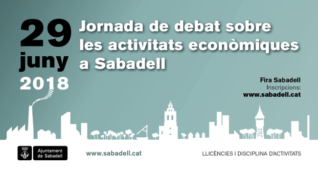 Jornada de debat sobre les activitats econòmiques a Sabadell