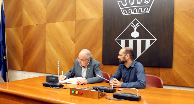 El conseller Bargalló reafirma el compromís de la Generalitat de construir al més aviat possible els edificis definitius de l’Escola Virolet i l’Institut de Can Llong