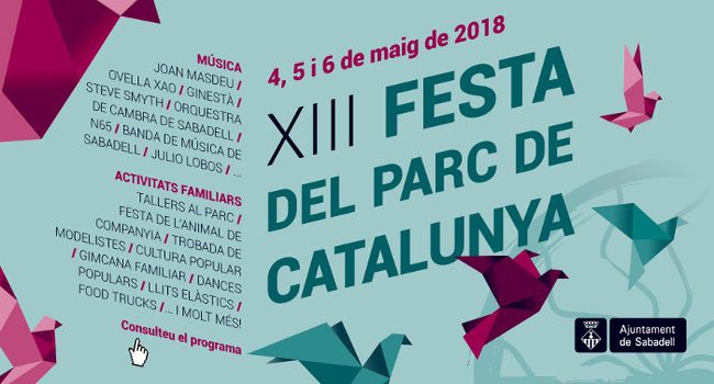 El parc de Catalunya s’omplirà d’activitats lúdiques i familiars el primer cap de setmana de maig