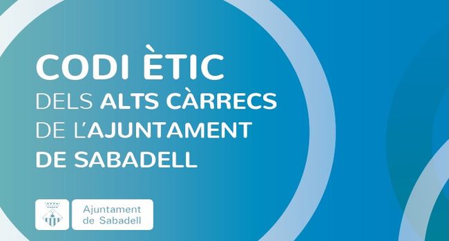 L’Ajuntament de Sabadell ja es regeix pel codi ètic dels alts càrrecs del consistori 