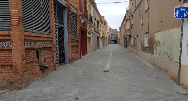 Les obres dels carrers de Llobet i de les Paus han finalitzat
