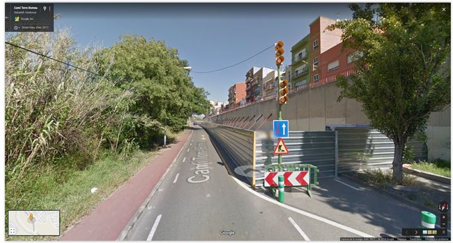 L’Ajuntament presenta la solució definitiva per arranjar el mur del carrer de l’Onyar davant dels veïns