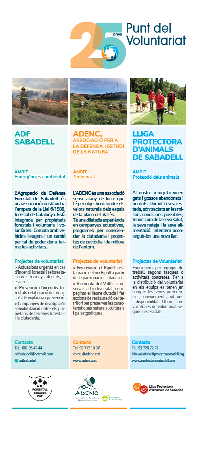 ADF Sabadell l ADENC l Lliga Protectora d'Animals de Sabadell