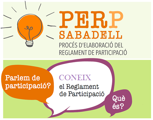 Procés d'elaboració del Reglament de Participació