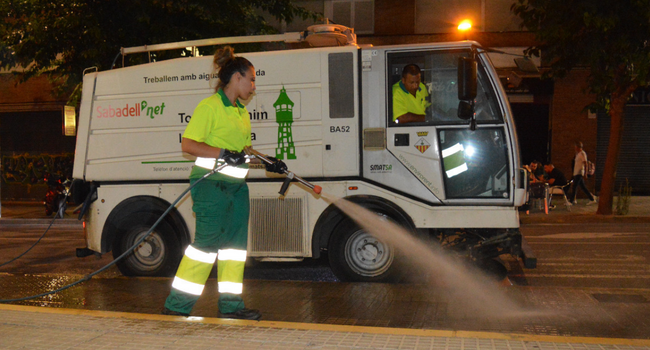 Nou dispositiu per reforçar la neteja dels carrers a la ciutat 