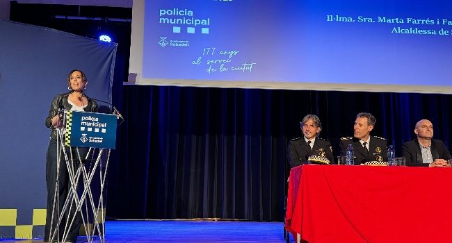 La Policia Municipal celebra l’acte institucional amb el reconeixement a tots els cossos i organismes que vetllen per la seguretat de la ciutadania
