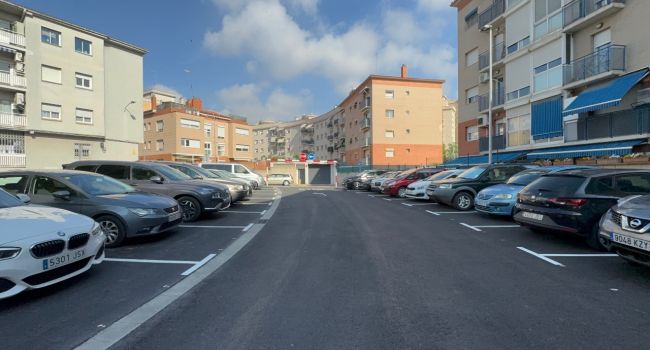 Els aparcaments d’Agustina d’Aragó i Jardins del Sud ja estan en funcionament