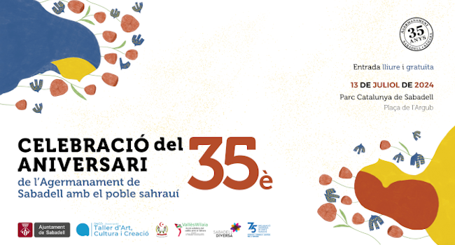 Activitats familiars i culturals per commemorar el 35è aniversari de l’agermanament de Sabadell amb el Sàhara Occidental