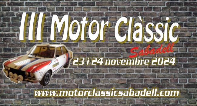 Motor Clàssic arriba a la Fira Sabadell aquest cap de setmana amb una important mostra de vehicles antics