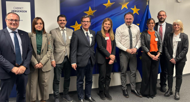 Sabadell i l'Arc Metropolità reivindiquen a Brussel·les ser interlocutors amb Europa i que les ajudes arribin directament als ajuntaments