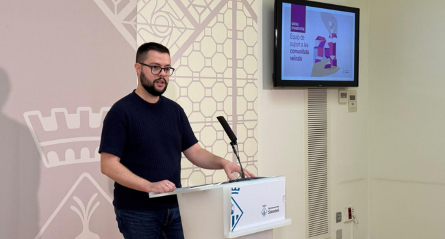 Al darrer any i mig, l’Equip de suport a les comunitats veïnals ha atès 230 comunitats arreu de la ciutat